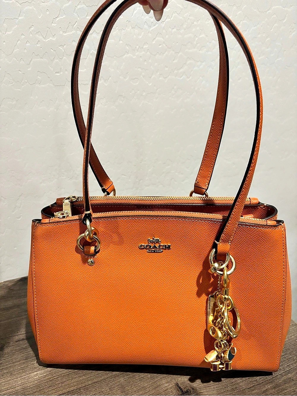 Coach Shoulder Bag in Orange